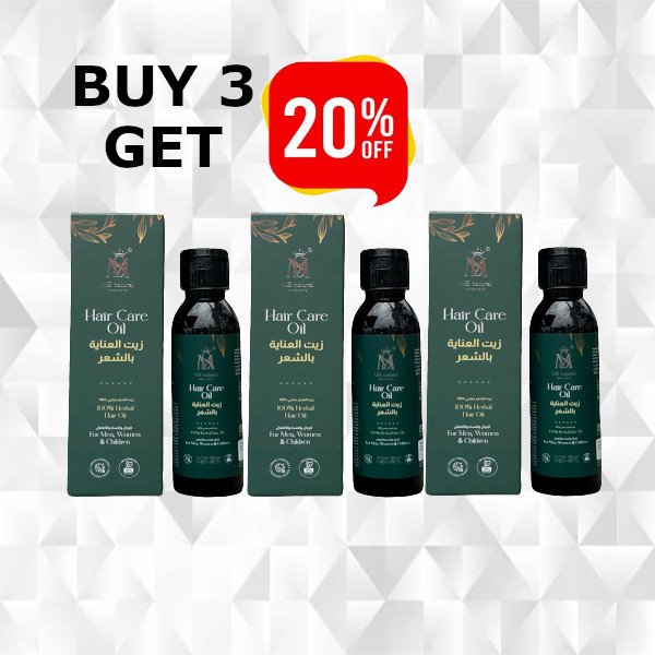 (20% OFF) 3 X MS hair care oil 150ml